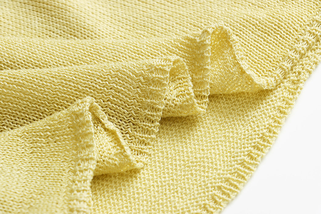 Crew Neck Sun Protection Knitwear